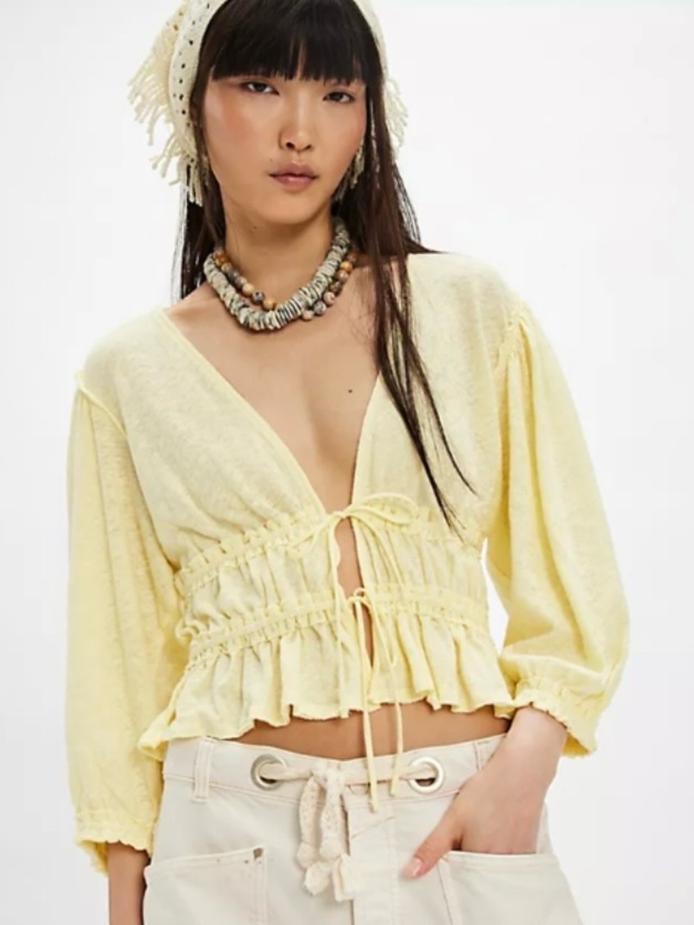 NWT Free People Let's Go Blouse Size S